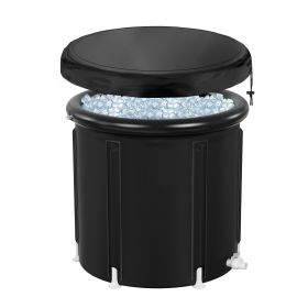 Large Ice Bath Tub 99 Gallon For Athletes Recovery Muscle Therapy Portable Multi-Layer Cold Water Bath Pool Garden Gym Cold Water Therapy Trainin