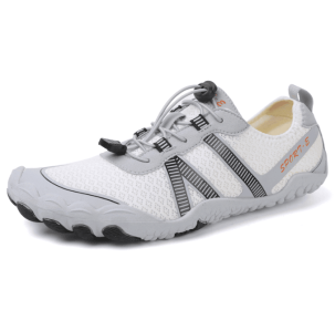 Couples fitness sneakers outdoor beach swimming shoes anti-slip wear-resistant men's and women's running shoes yoga shoes professional upstream s (Color: White, size: 40)